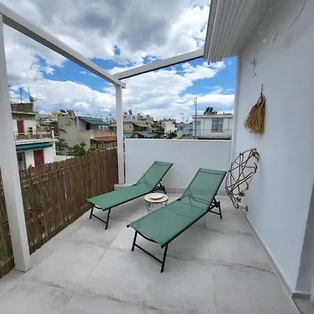 Viva La Veranda Apartment In Central Athens-3